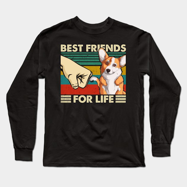 Corgi Connoisseur Trendy Tee for Devoted Corgi Enthusiasts Long Sleeve T-Shirt by Kleurplaten kind